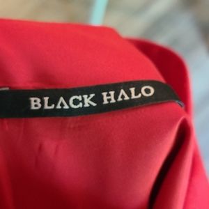 Black Halo Jackie O Belted Dress